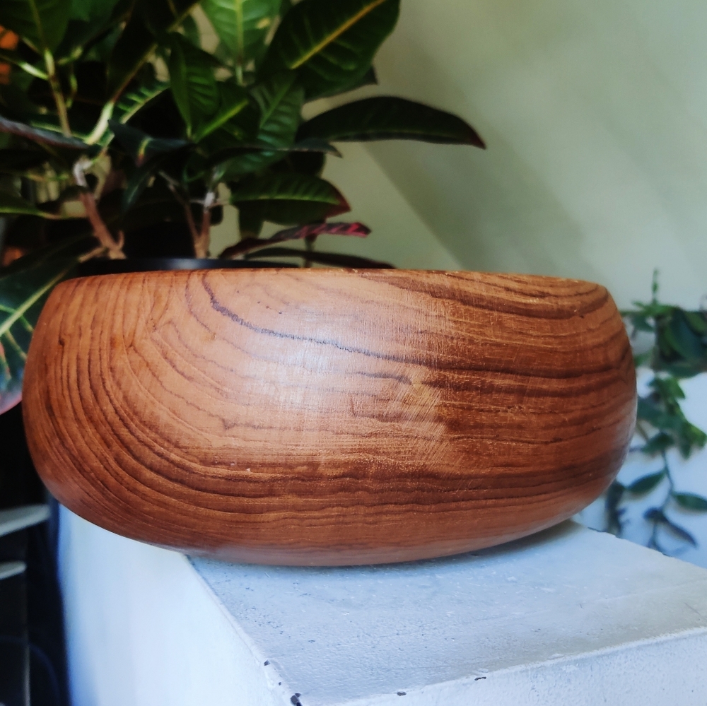 Wooden bowl